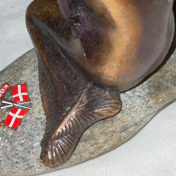Kobenhvn Copenhagen The Little Mermaid Sculpture Statue - Picture 10 of 13